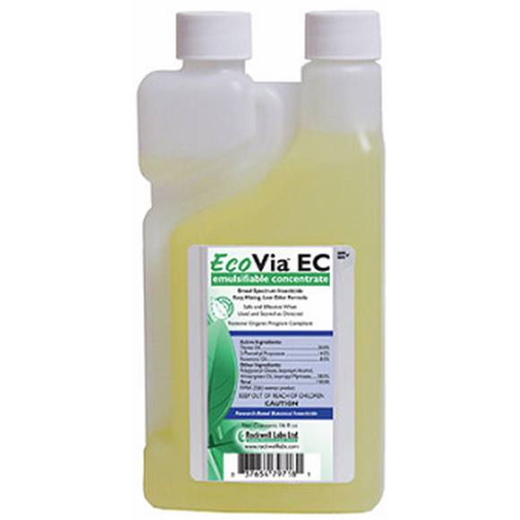 EcoVia EC Minimum-risk Insecticide - 16 oz-Insecticide-Bug Clinic-Bug Clinic Bugclinic.com - Get rid of all your pests - Do it yourself pest control