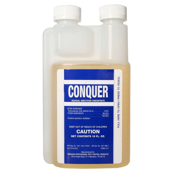 Paragon Conquer - residual insecticide concentrate,16 FL.OZ by Conquer-liquid-bugclinic-Bug Clinic Bugclinic.com - Get rid of all your pests - Do it yourself pest control
